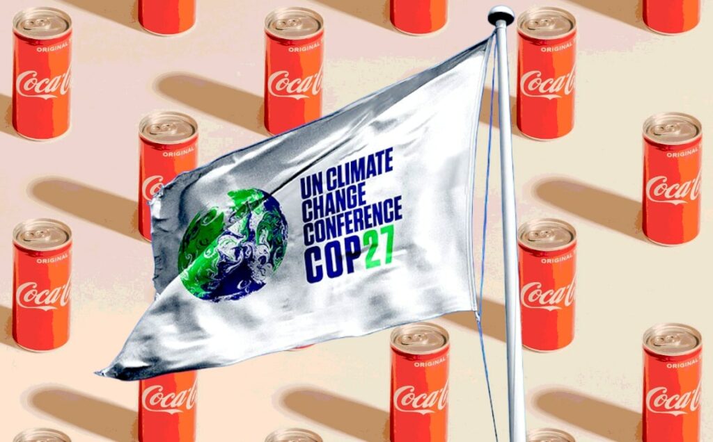 Le Parrainage De La Cop27 Par Coca-Cola Jugé De « Greenwashing » - Enviro2B